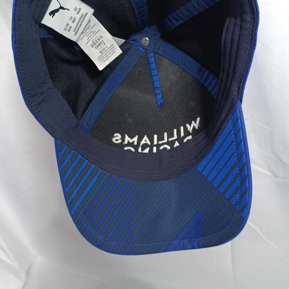 Puma Williams Racing F1 Team Hat Blue Carlos Sainz 55 Komatsu Kraken Snapback #1